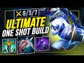 ULTIMATE ONE SHOT ZED BUILD!