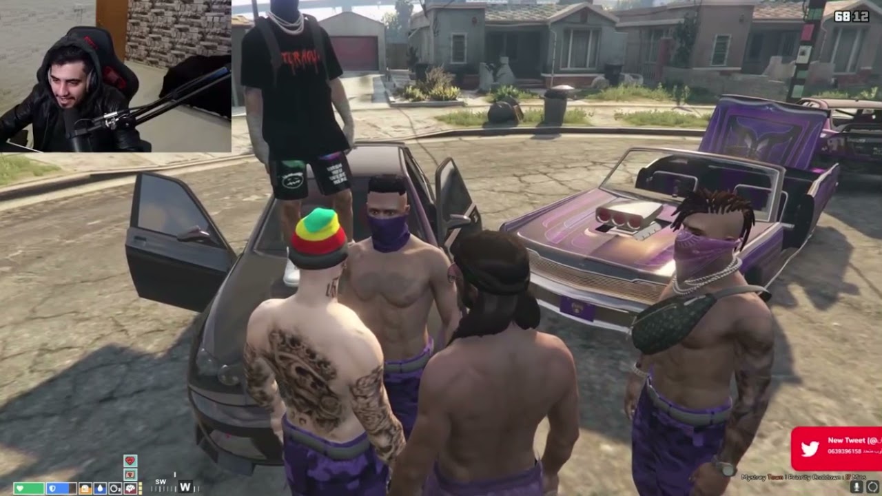 بث سعد في تويتش ( قراند ) ..