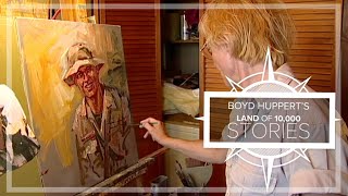 Artist who paints soldiers, first responders continues important work