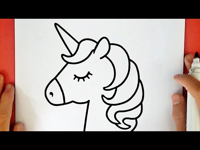 COMO DESENHAR UNICÓRNIO KAWAII FÁCIL E BONITO - Desenho para Desenhar 