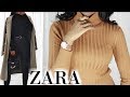 NEW IN ZARA HAUL TRY ON 2019 | Zara Autumn Winter Outfits