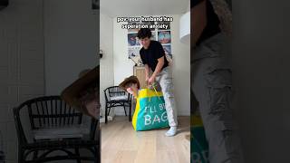 pov: your husband has seperation anxiety 🥲❤️ #shorts | dion and sebb #sebasdion