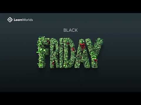 Black Friday 2024 - Transform the way you teach with LearnWorlds - 1920x1080 - video from Learnworlds