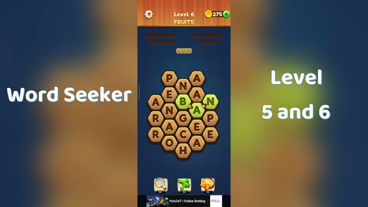 Word Seeker Level 5 Answer 🔍 | Word Seeker Level 6 Answer ✨ | Go Answer