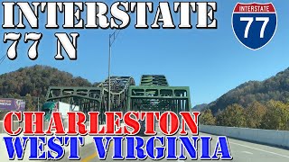 I-77 North - Charleston - West Virginia - 4K Highway Drive