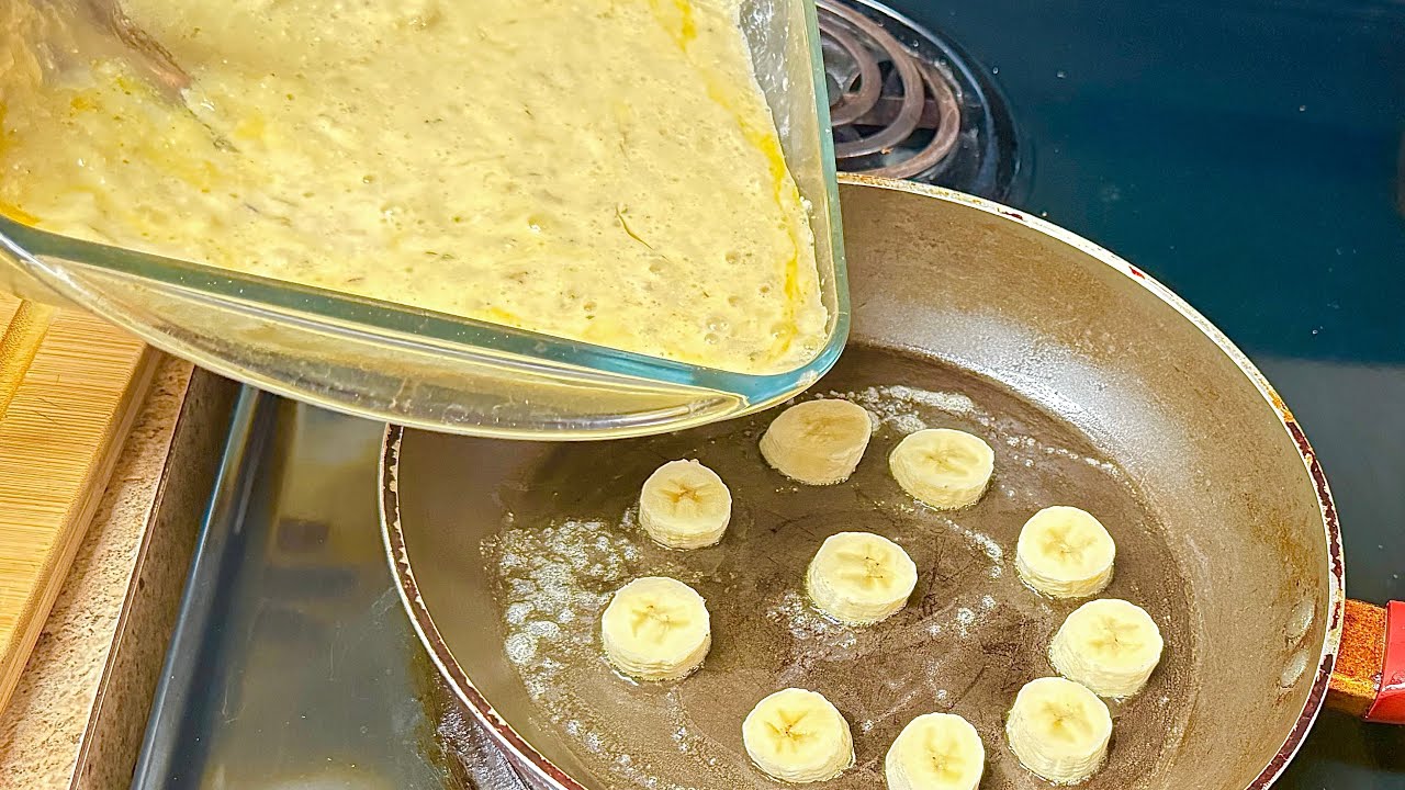 🍌 Just Add Eggs to Banana |Simple Banana Recipe 