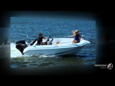 Galia 440 open inkl. f50fetl und trailer power boat, deck boat year 2013