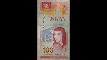 MEXICO - MEXIKO - 100 - PESOS - 2020 - POLYMER  - COLLECTING  - NOTE - Sor Juana Inés de la Cruz