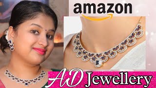 Amazon AD Jewellery |Beautiful Premium AD Jewellery for Engagement and wedding |Prakshi Versatile