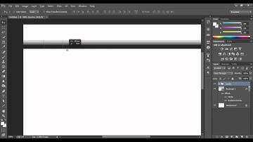 photoshop gradient overlay   glossy web navigation bar 720p