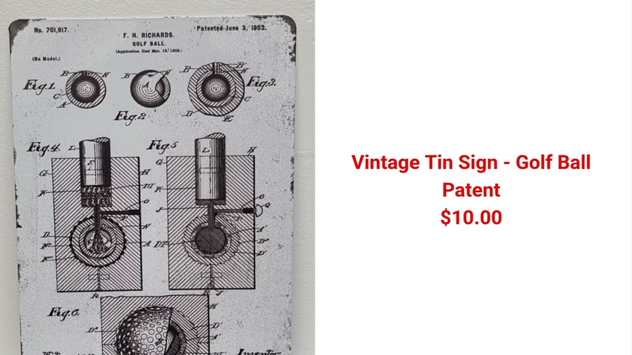 Vintage Golf Tournament Gifts in Marietta, GA