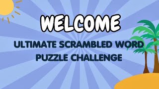 Information ONLY 1% CAN SOLVE! 🔥 | Can You Unscramble These Words 🧠 | Word Scramble Challenge News