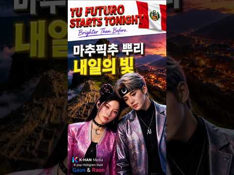 🔥 TU FUTURO STARTS TONIGHT✨ 마추픽추 뿌리•내일의 빛✨Brighter Than Before ✨#TuFuturoStartsTonight #kpop #shorts