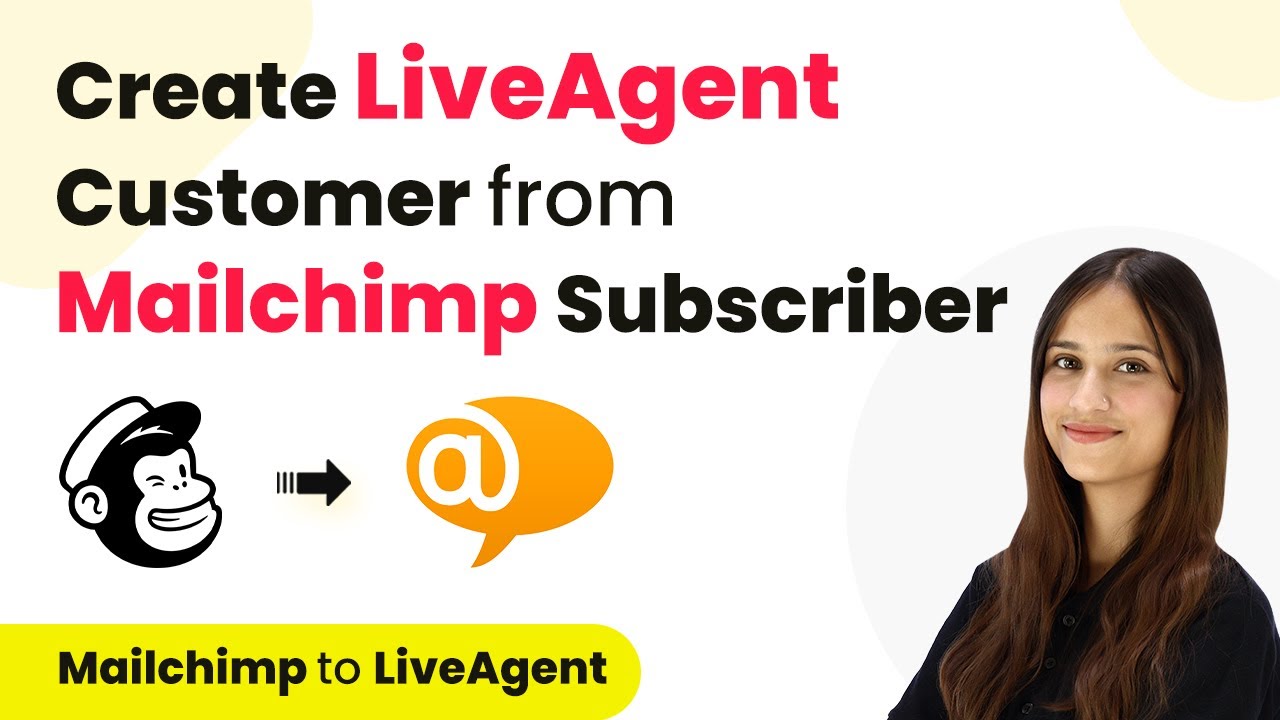 How to Create LiveAgent Customer from Mailchimp Subscriber