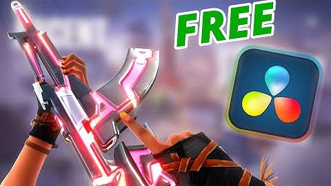 How to edit a VALORANT Montage Davinci Resolve 18 NO PLUGINS