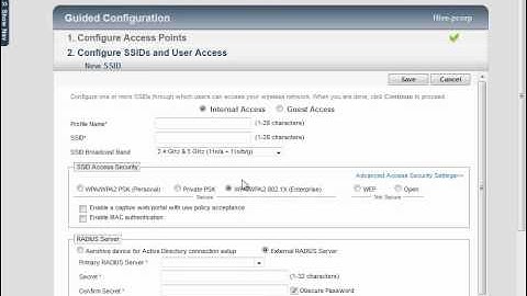3. Aerohive Getting Started - Express Mode - Define Employee SSID with WPA2 Personal