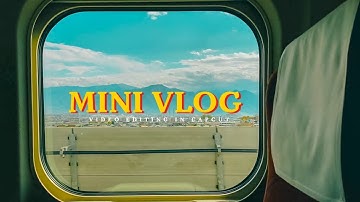 Mini Vlog Intro in CAPCUT || Make your vlog viral, R Graphics