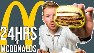 I ONLY ate MACDONALDS for 24 hours.