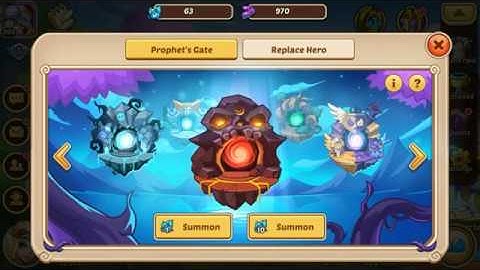 Idle Heroes - Lucky 100 summons to finish HS + 80 orbs and new events: The Col. Speaks...