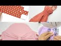 💝 4 Types of Sleeves with Simple Sewing Tips and Tricks that help you sew faster and easier