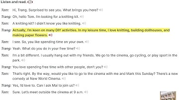 Tiếng Anh 8 Global success. Unit 1: Leisure time. (Getting started).