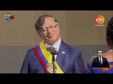 Así llegó la espada de Bolívar a la posesión de Gustavo Petro - Telemedellín