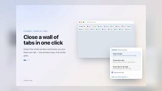 Cleanor Close All Tabs — close all your tabs in one click (free Chrome extension) screenshot 4