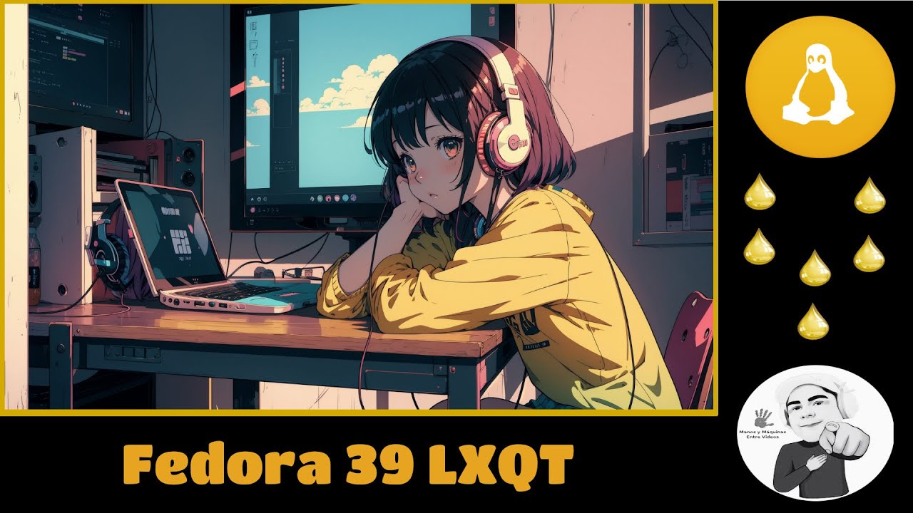 Review Fedora 39 LXQT lista para usar con un par de retoques 😎 - YouTube