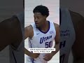 Jonas Aidoo was HOT on the floor tonight scoring a double-double for the Utah Jazz!