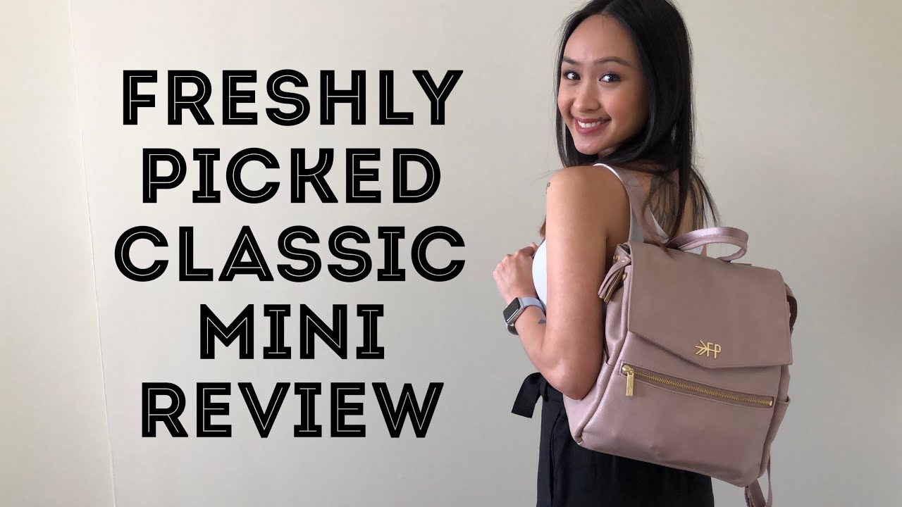 freshly picked mini classic diaper bag