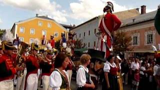 Elfi Beim Samson-Tanz Am Fest Der Lungauer Volkskultur In Tamsweg, Austria 2011