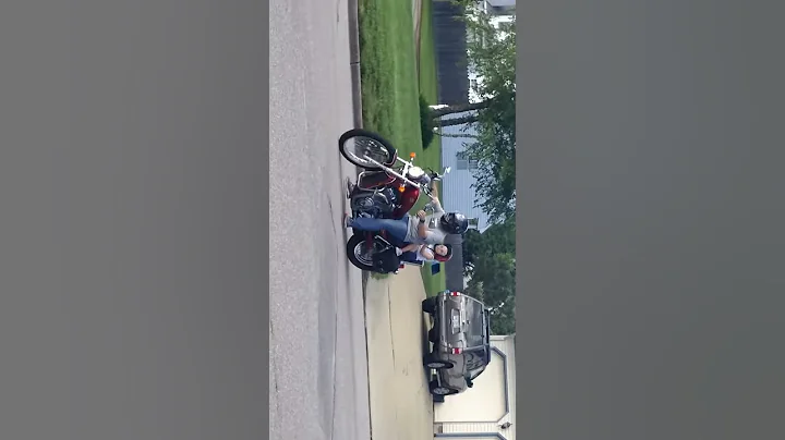 First bike ride