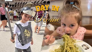 DAY IN ROME AT THE COLOSSEUM, TREVI FOUNTAIN AND VATICAN - Day in Rome Part 2