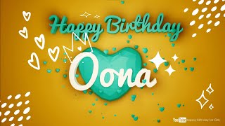 Oona #birthday #special #video #Oona #wishes Happy birthday song - Happy birthday to you