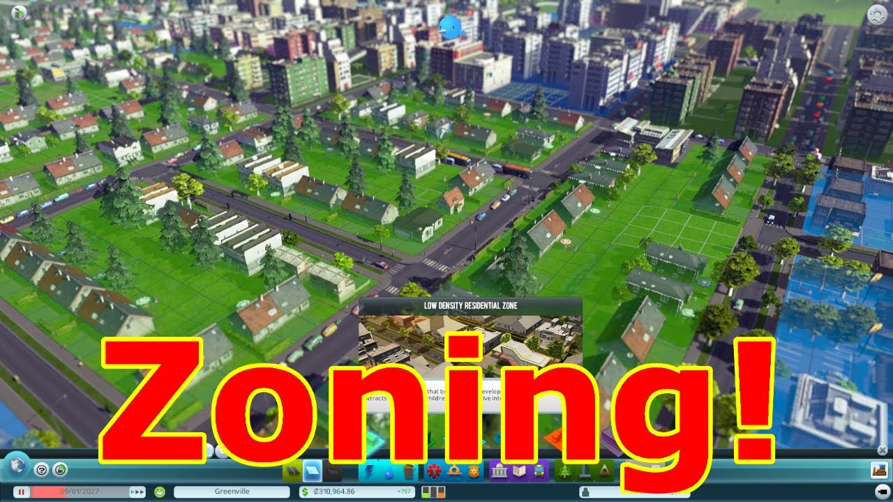 Dense zoning! Part 4 Cities Skylines YouTube