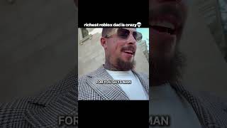Rich roblox dad can’t stop making us jealous #money #millionaire #showoff #rich #lifestyle