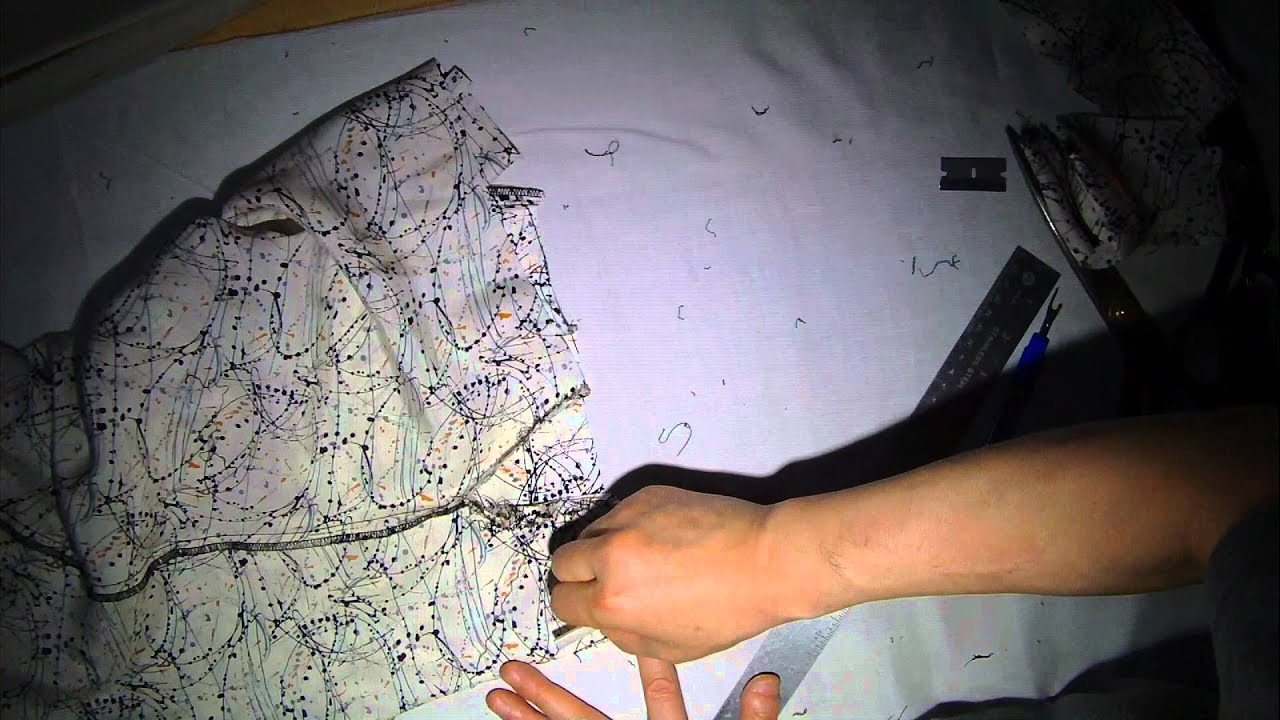How to alter silk Dress [Part 6] YouTube