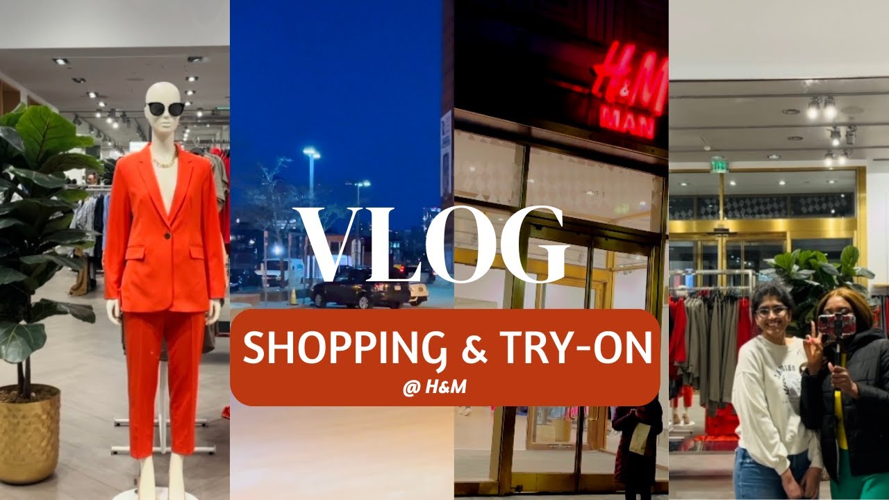 H&M In-Store Try-On, Shopping & Tour! // LET'S EXPLORE! 😊
