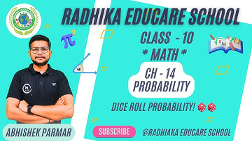Die Thrown Twice |Probability | Class 10 Math | CBSE & Boards