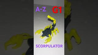 #G1transformers A to Z - Scorpulator #transformers  #transformersg1 #80s #toys #nostalgia #awesome