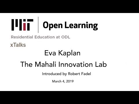 MIT: xTalk March 4, 2019: The Mahali Innovation Lab