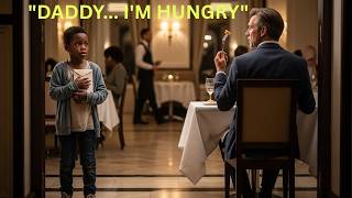 “Daddy, I’m Hungry…” The Black Boy’s Question Made The Cold Billionaire Break Down