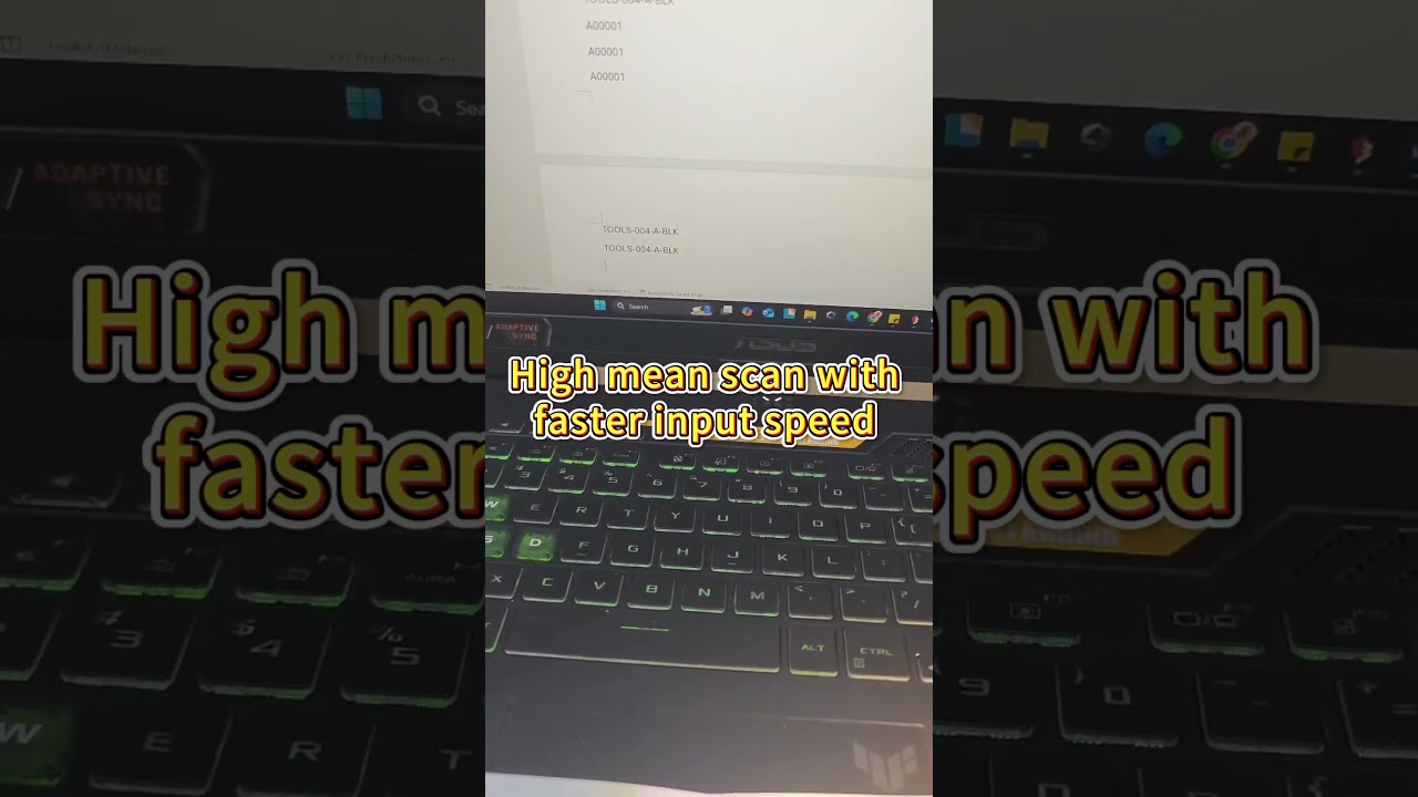 Henex H1000R Scanner Adjust Scanning Speed & Memory Mode 