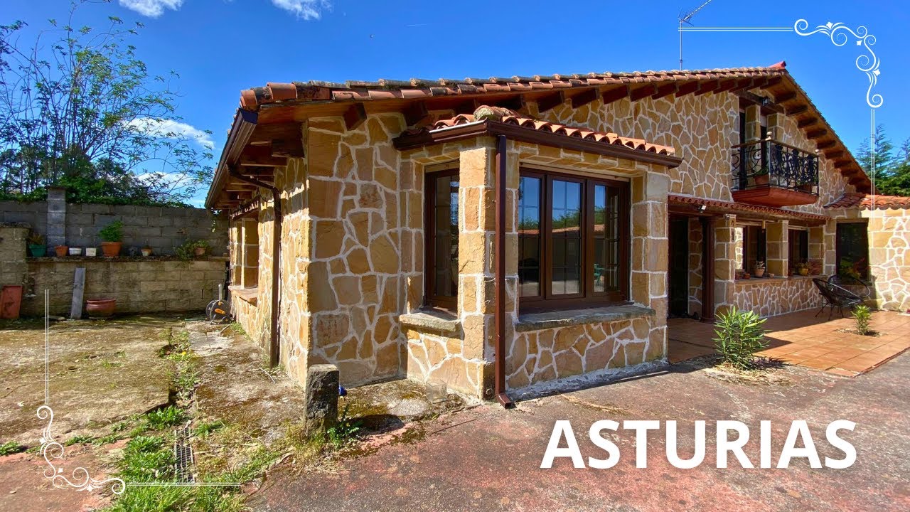 VENDIDA!!CASA EN VENTA EN PEÓN, VILLAVICIOSA, ASTURIAS, CON TERRENO  *280.000€*🏡🏡#asturias