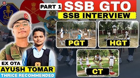 SSB PGT | HGT | Command Task | FGT | SSB GTO task Analysis by Ayush sir (Ex-OTA) #ssbgto