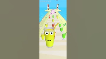 Juice Run 🍹🍷🍸 - Casual Game (Levels 49) Gameplay Walkthrough iOS, Android New Game 3D #shorts