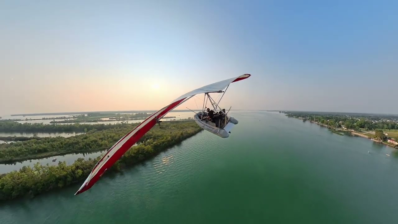 Landing in Hidden Bay with Polaris FIB Flying Inflatable Boat