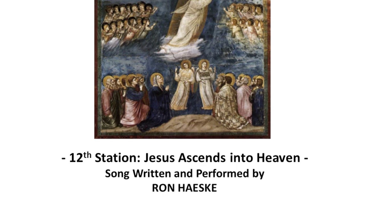 12th Station Jesus Ascends into Heaven by Ron Haeske from Stations