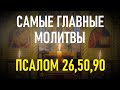 САМЫЕ ВЕЛИКИЕ ПСАЛМЫ 26,50,90 с текстом и с ударениями по порядку