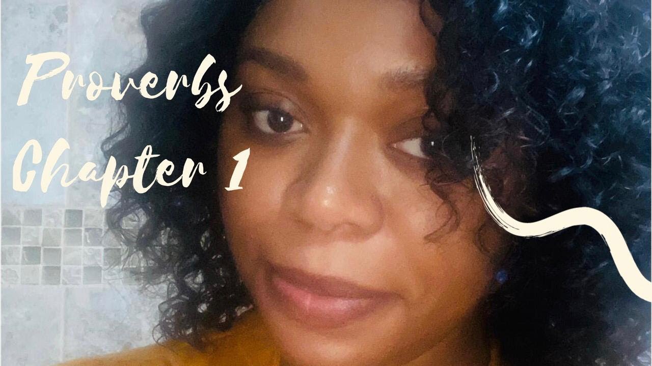 How I Study The Bible Proverbs Chapter 1 YouTube How I Study The Bible Proverbs Chapter 1 Youtube